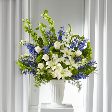 Azure Reflections Sympathy Arrangement