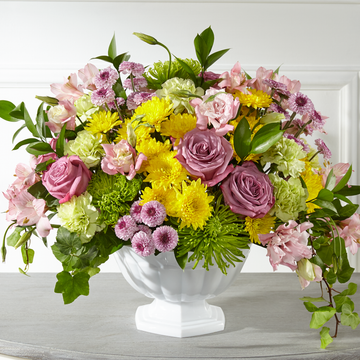 Tranquil Garden Sympathy Arrangement