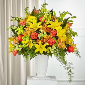 Sunset Serenity Sympathy Arrangement