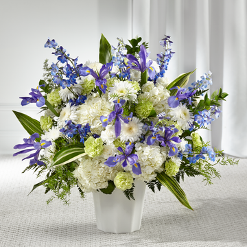 Azure Reflections Basket Arrangement