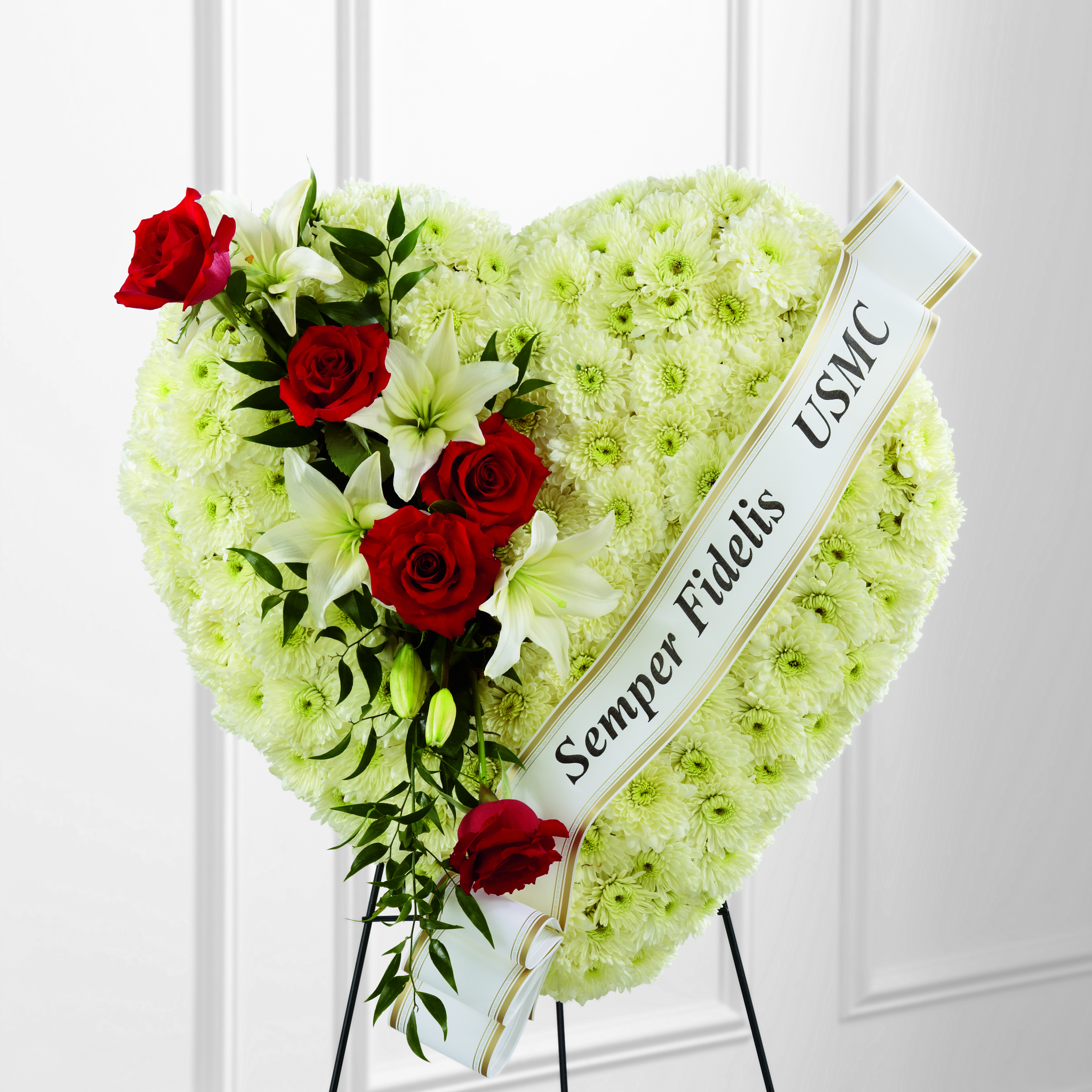 Heavenly Love Heart Wreath