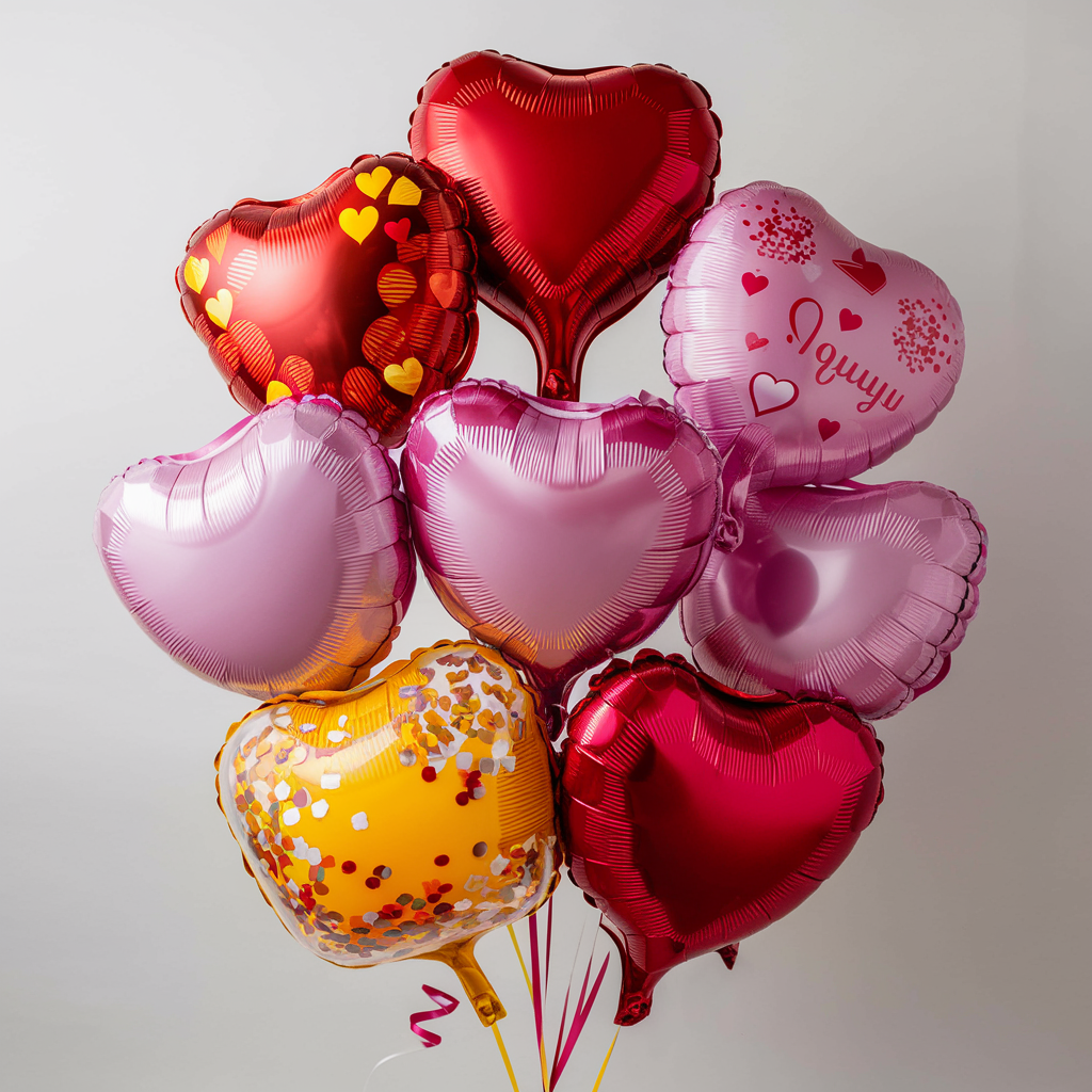 8 Mylar Balloon Bouquet