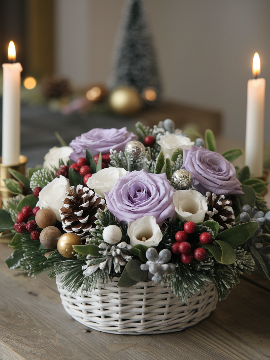 Whimsical Holiday Basket