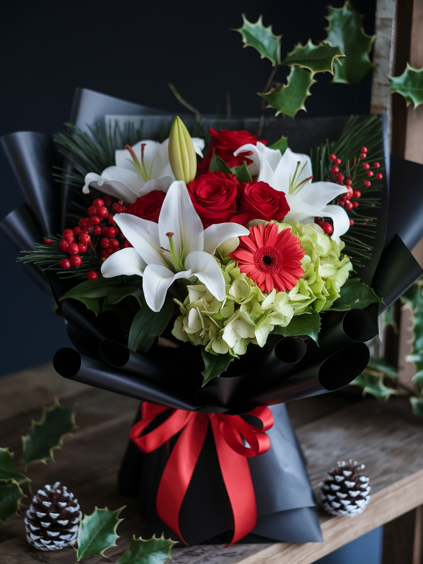 Festive Elegance Bouquet