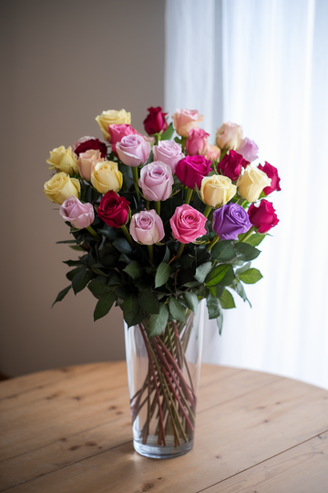 Mixed Colour Roses