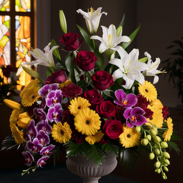 Vibrant Harmony Sympathy Basket