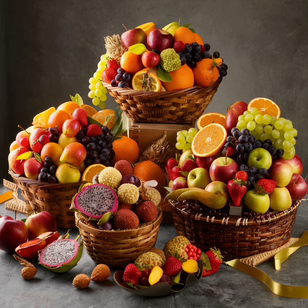 Three-Tiered Fruit Elegance Collection