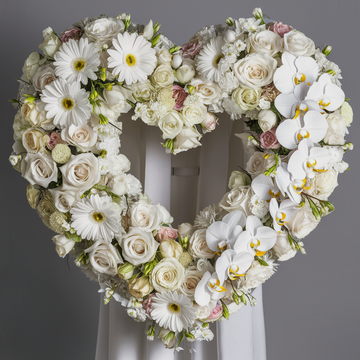 Eternal Whisper Heart Wreath