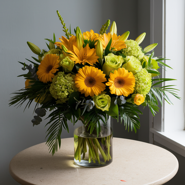 Verdant Sunshine Bouquet