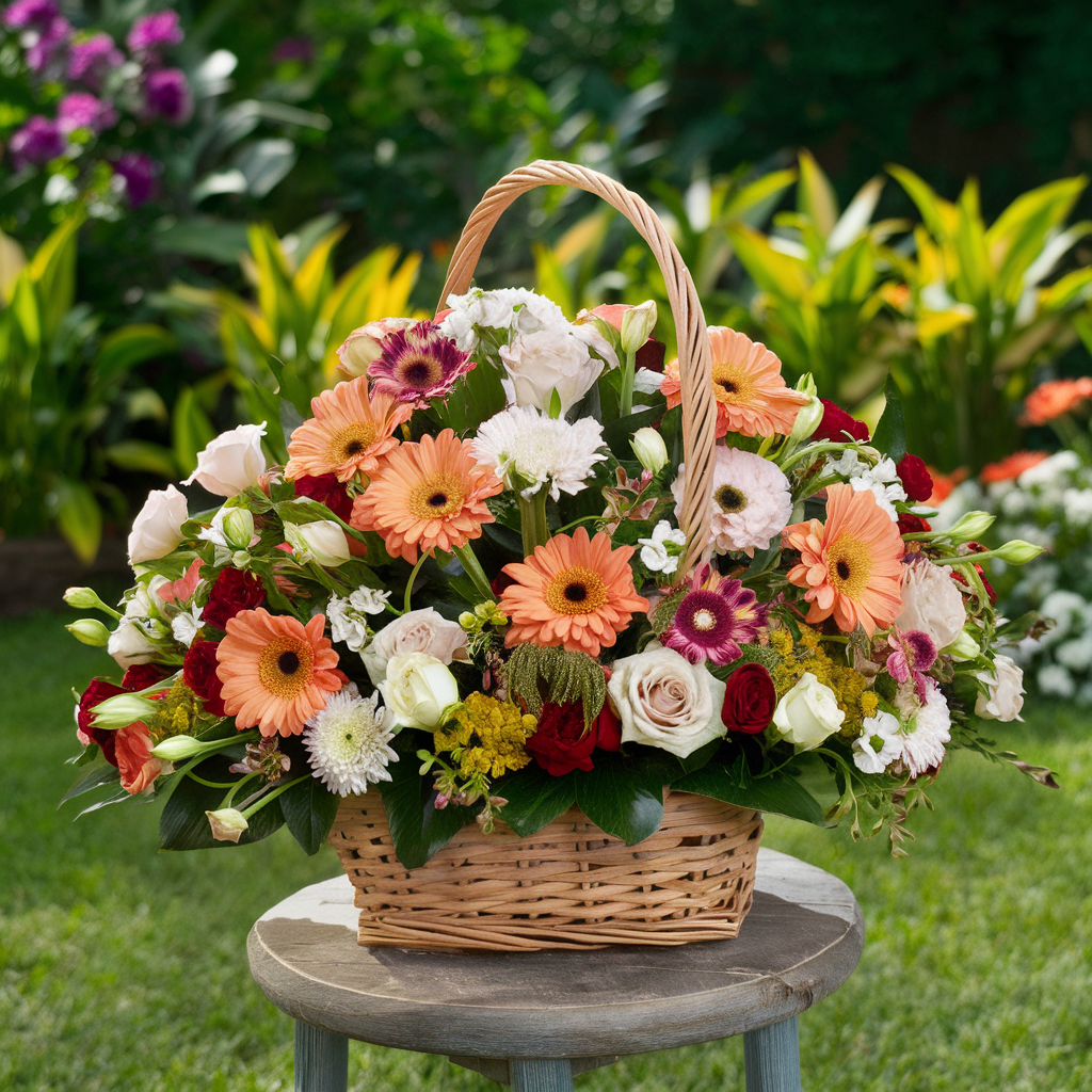 Tranquil Tribute Sympathy Basket