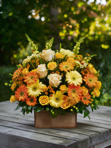 Harvest Glow Floral Arrangement