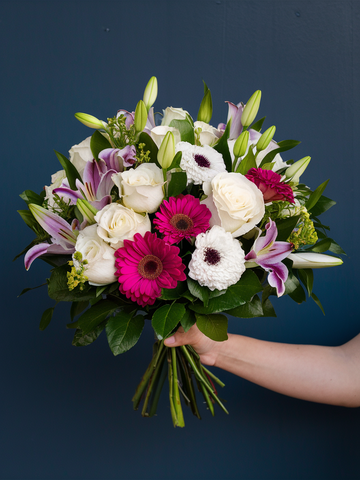 Lavender & Snowfall Blooms Bouquet