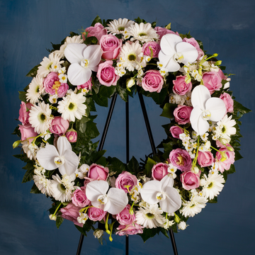 Soft Blush Harmony Wreath