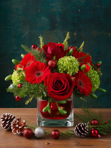 Joyful Evergreen Arrangement