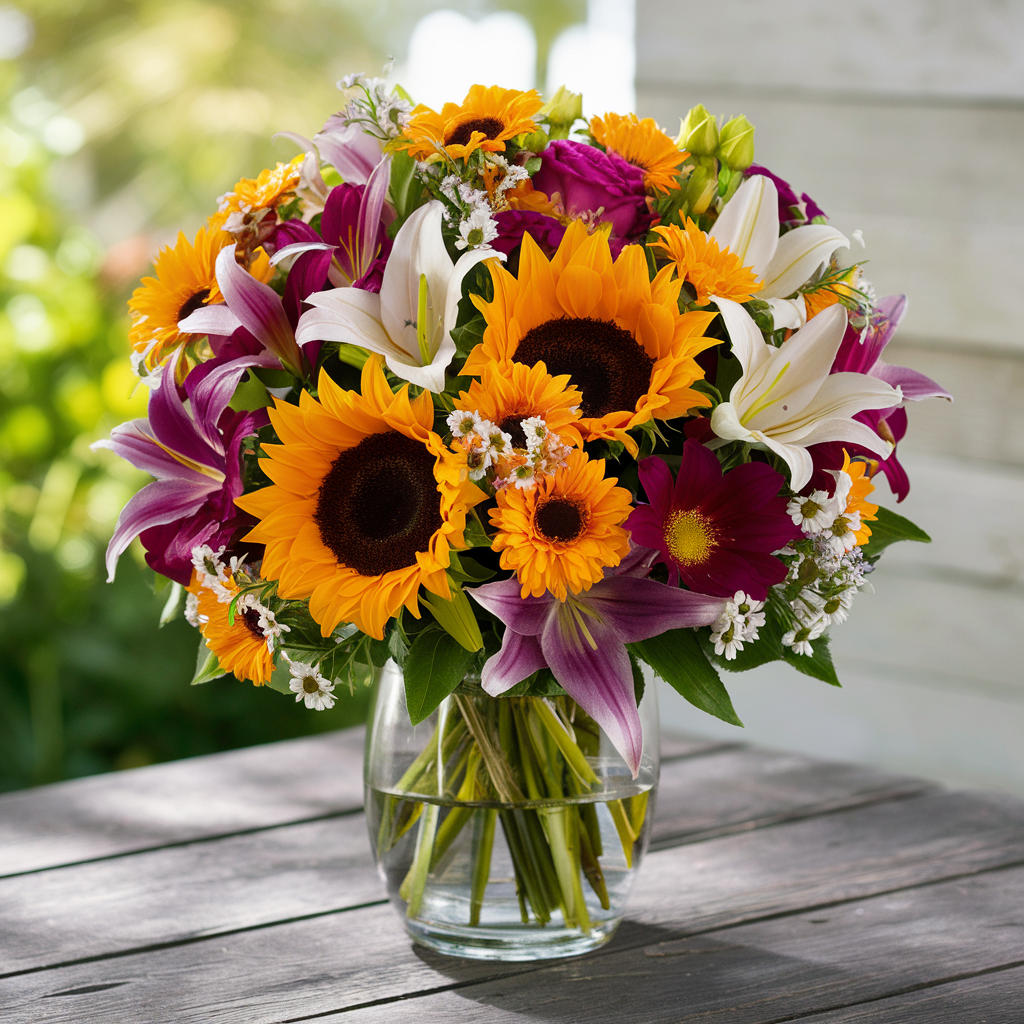 Purple Summer Bouquet