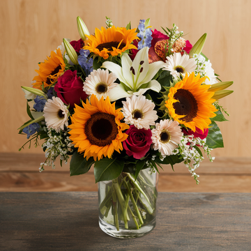 Sunlit Serenity Summer Bouquet