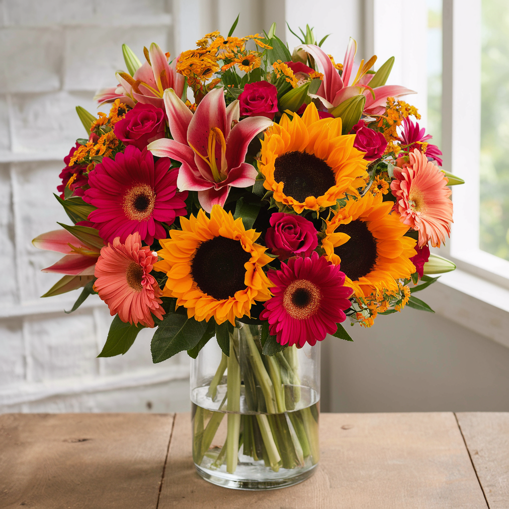 Hot Pink Summer Bouquet