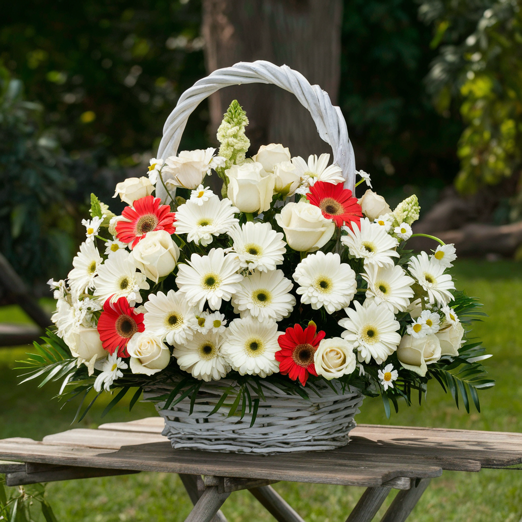 Serene Embrace Sympathy Basket