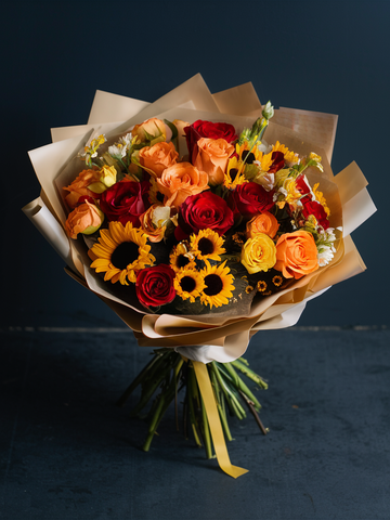 Golden Autumn Bouquet