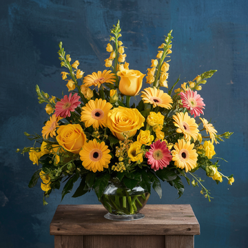 Golden Embrace Floral Arrangement